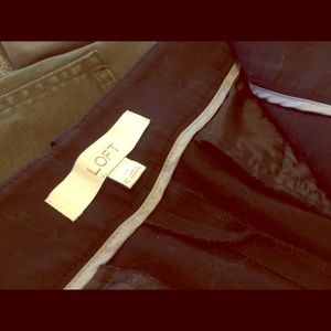 😎Black Loft pants.  Size 10 short😎